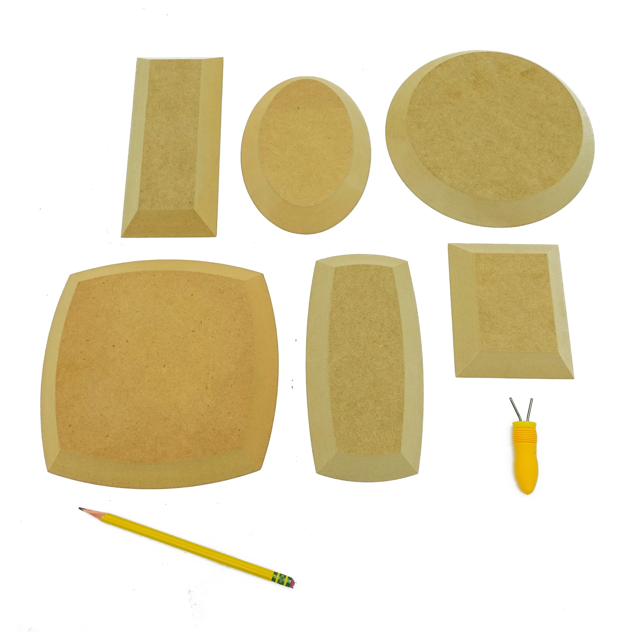 G.R. Pottery forms mini assortment set is a great solution to making pottery without a wheel.