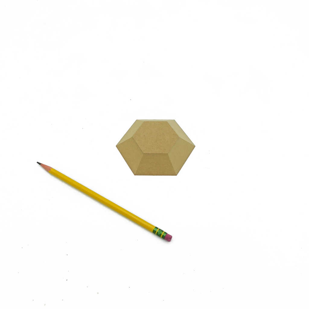 G.R. Pottery Forms - OG Hexagon - 3.5"