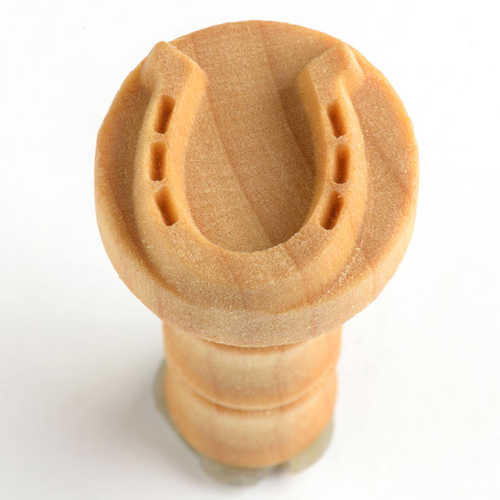 MKM SCM-023 Medium Round Stamp - Horseshoe