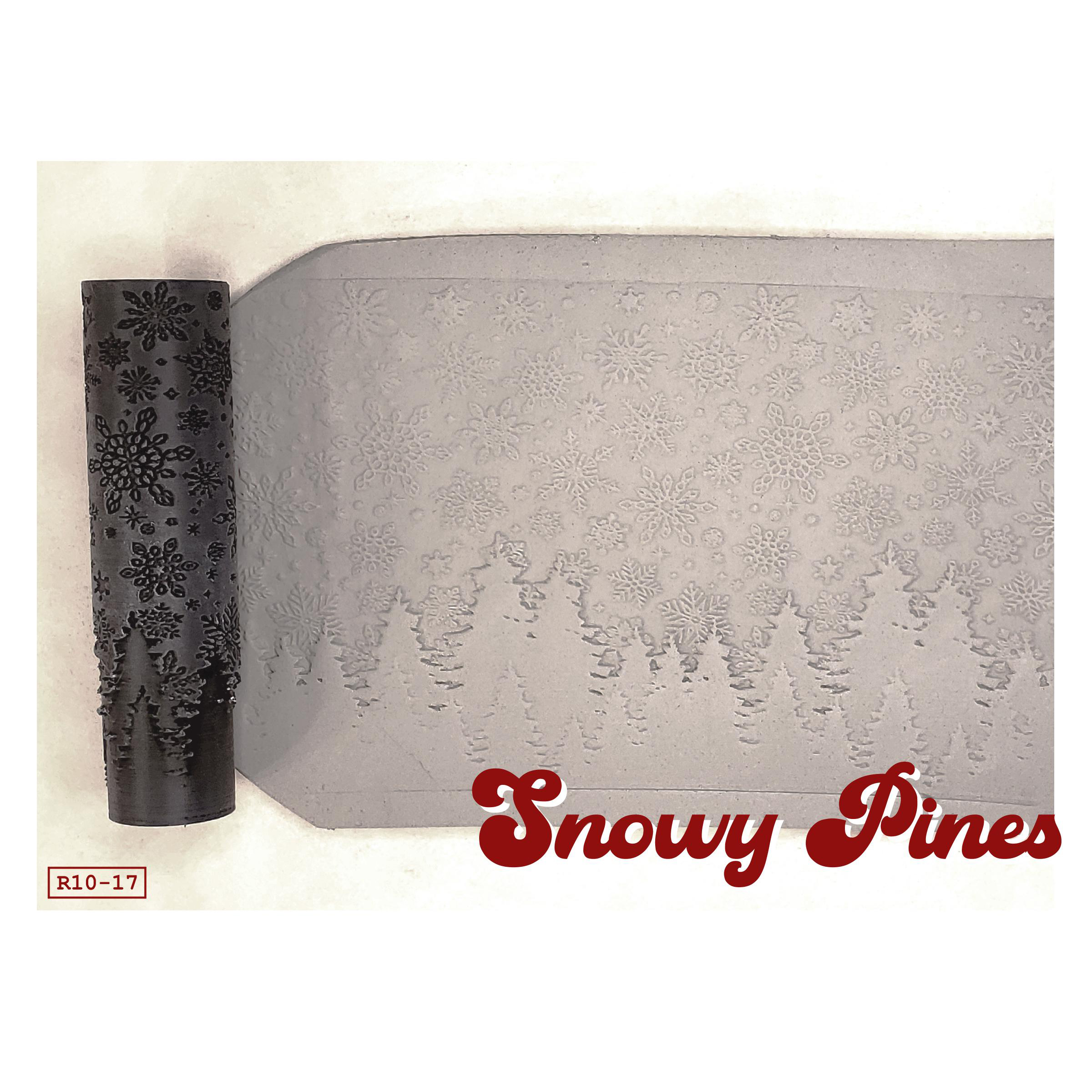 Mr. B's Best Impressions Roller R10-17 - Snowy Pines