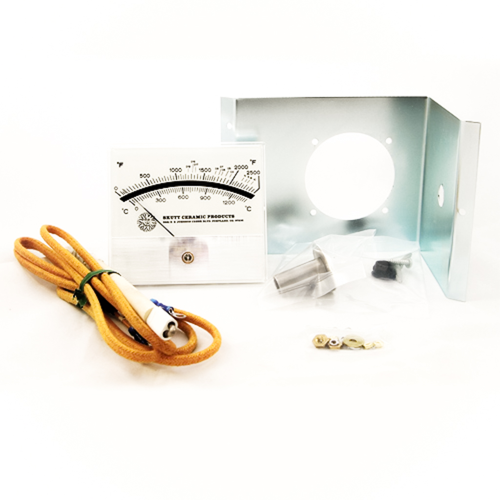 Skutt 0016 - Analog Pyrometer with Thermocouple