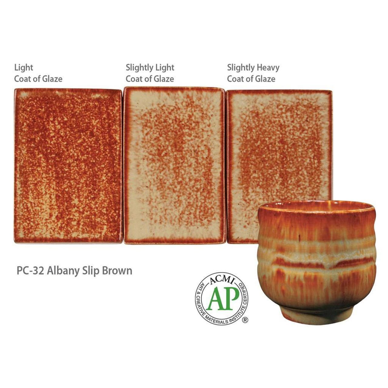 Amaco Potter's Choice - PC-32 Albany Slip Brown - Image 2