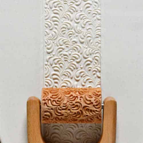 MKM RL-013 Large Handle Roller - Funky Floral