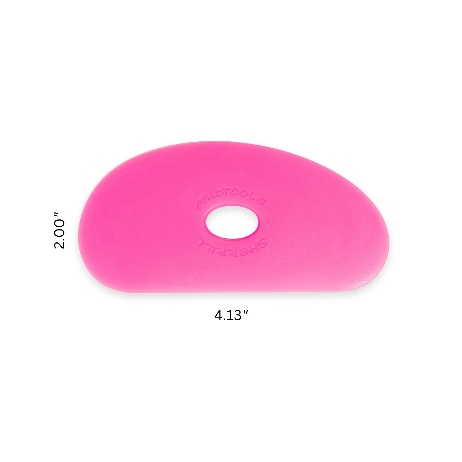 Mudtools Polymer Rib - Pink Ultra Soft - Shape 5