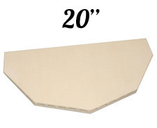 Hollowcore 20" 10 Sided Half Shelf