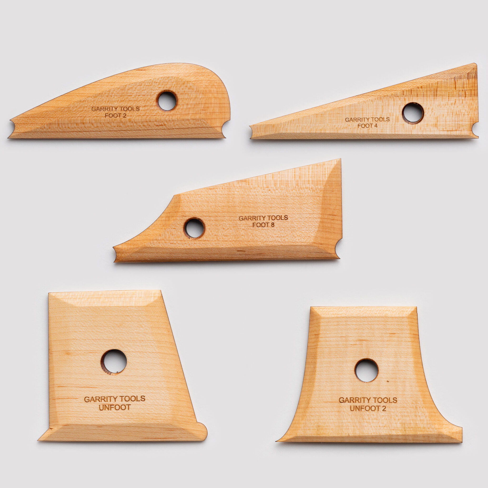 Garrity Tools Foot Maker Pack with 5 Foot Making Ribs