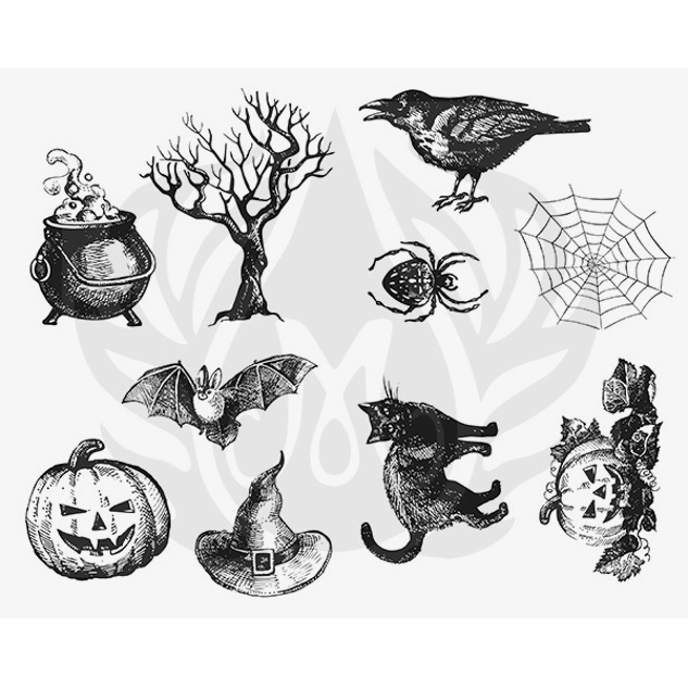 Mayco Designer Silkscreen DSS-118 Halloween - 15" x 12"