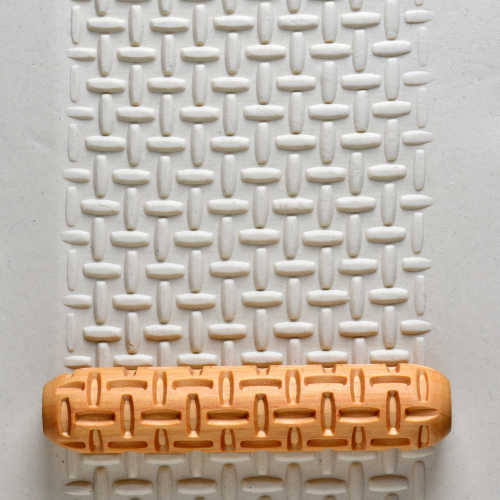 MKM BHR-015 Big Hand Roller - Rattan Weave