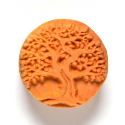 MKM SCL-014 Large Round Stamp - Old Tree