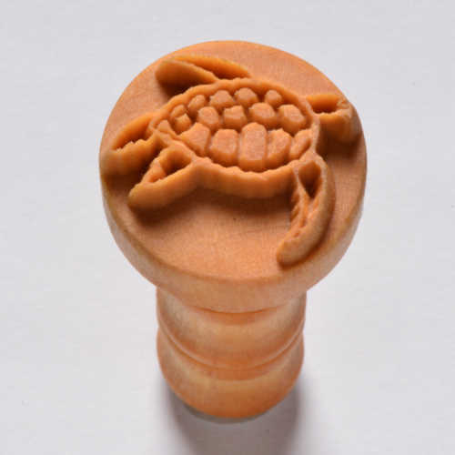 MKM SCM-216 Medium Round Stamp - Sea Turtle 3