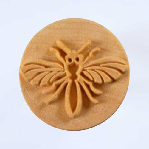 MKM SCXL-023 Extra Large Round Stamp - Honey Bee