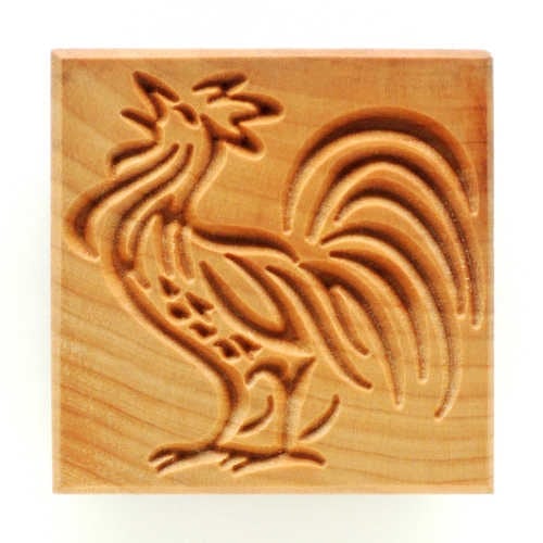 MKM SSL-021 Large Square Stamp - Rooster