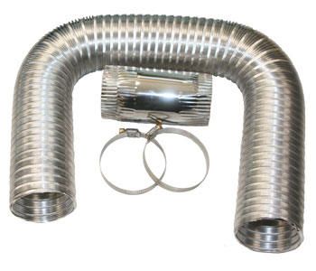 Skutt 8ft Additional Ducting Kit for Envirovent 2