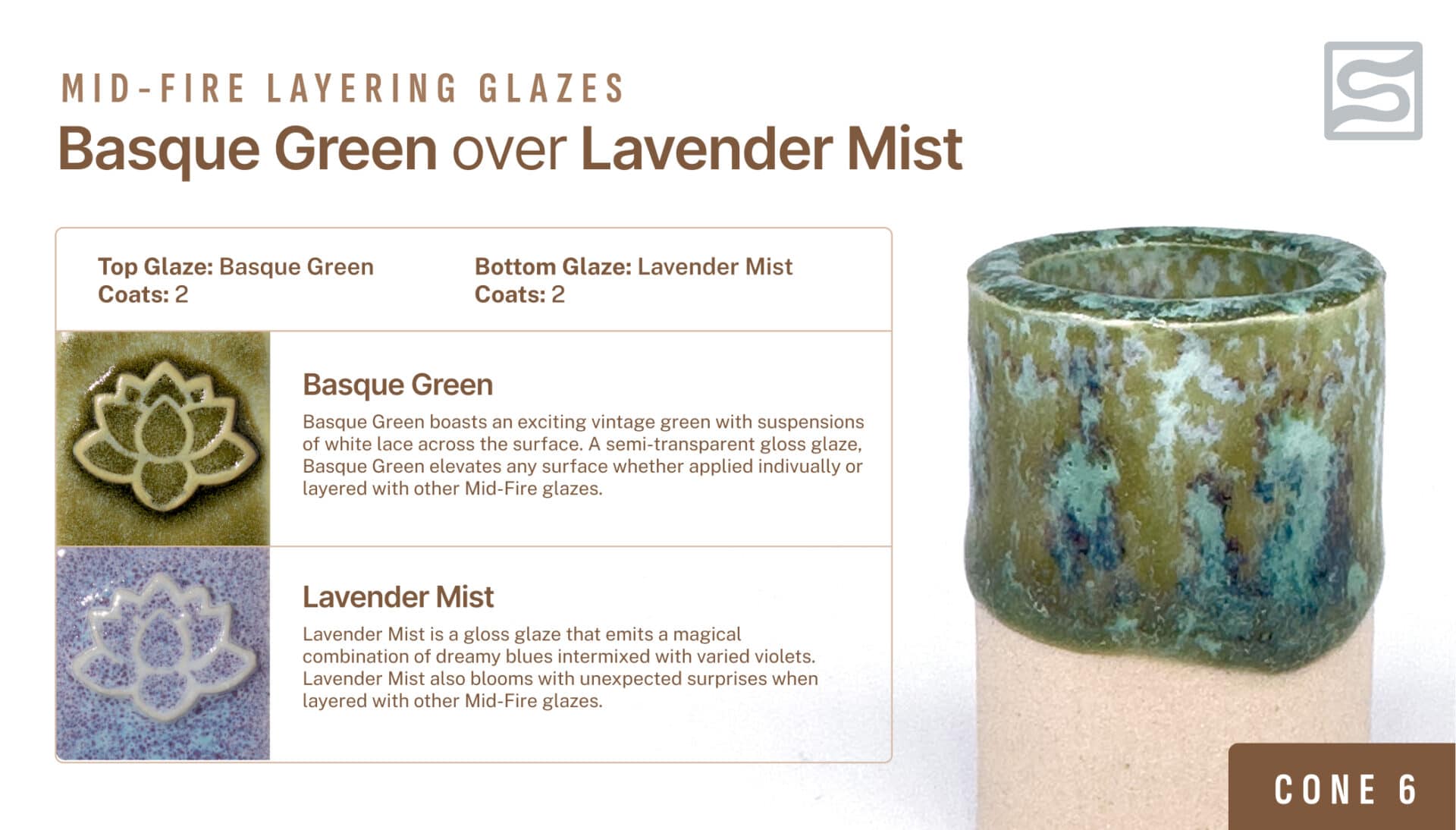 Speedball Mid-Fire - 002112 Basque Green - Pint | Clay King