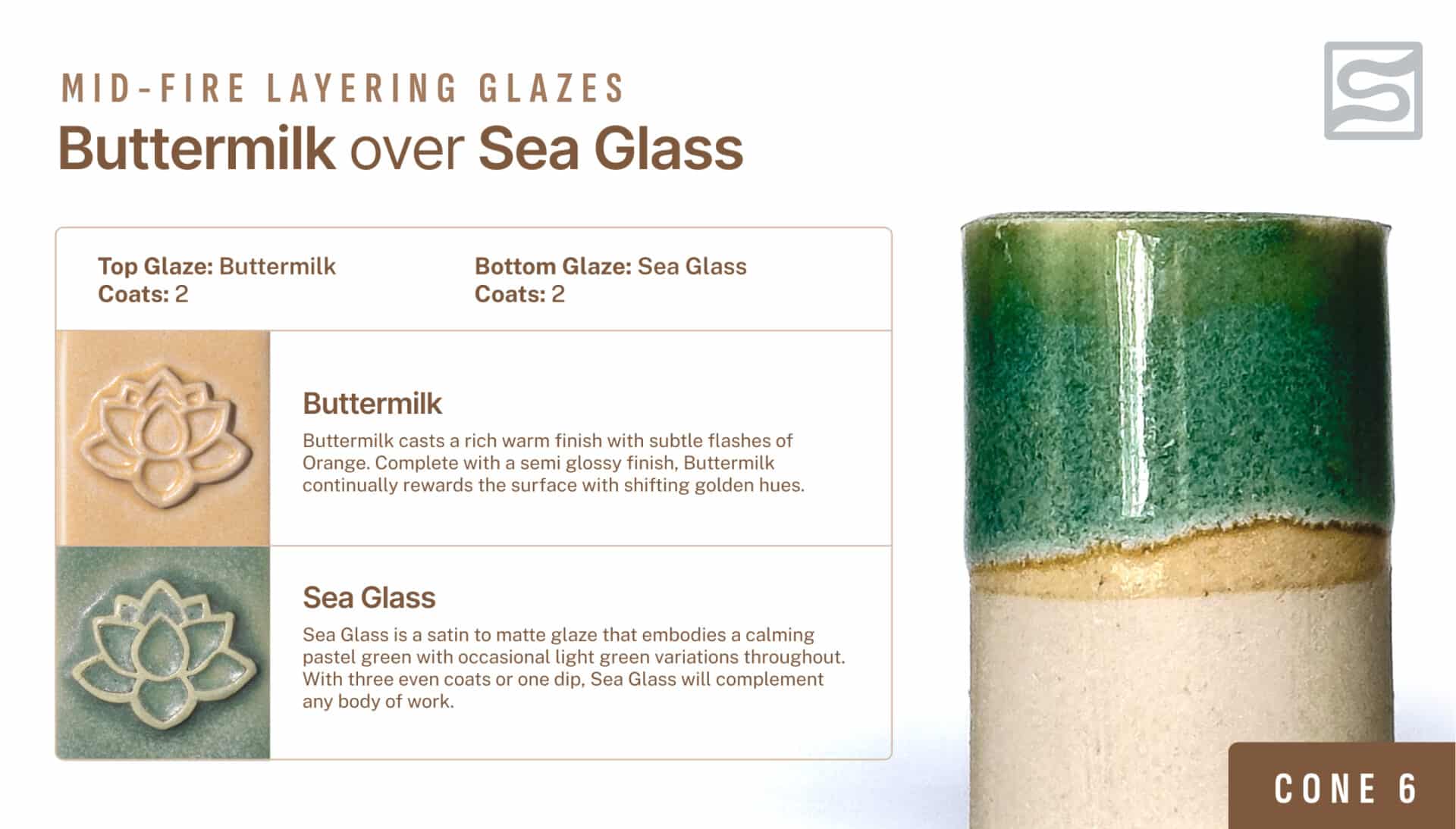 Speedball Mid-Fire - 002118 Buttermilk - Pint | Clay King