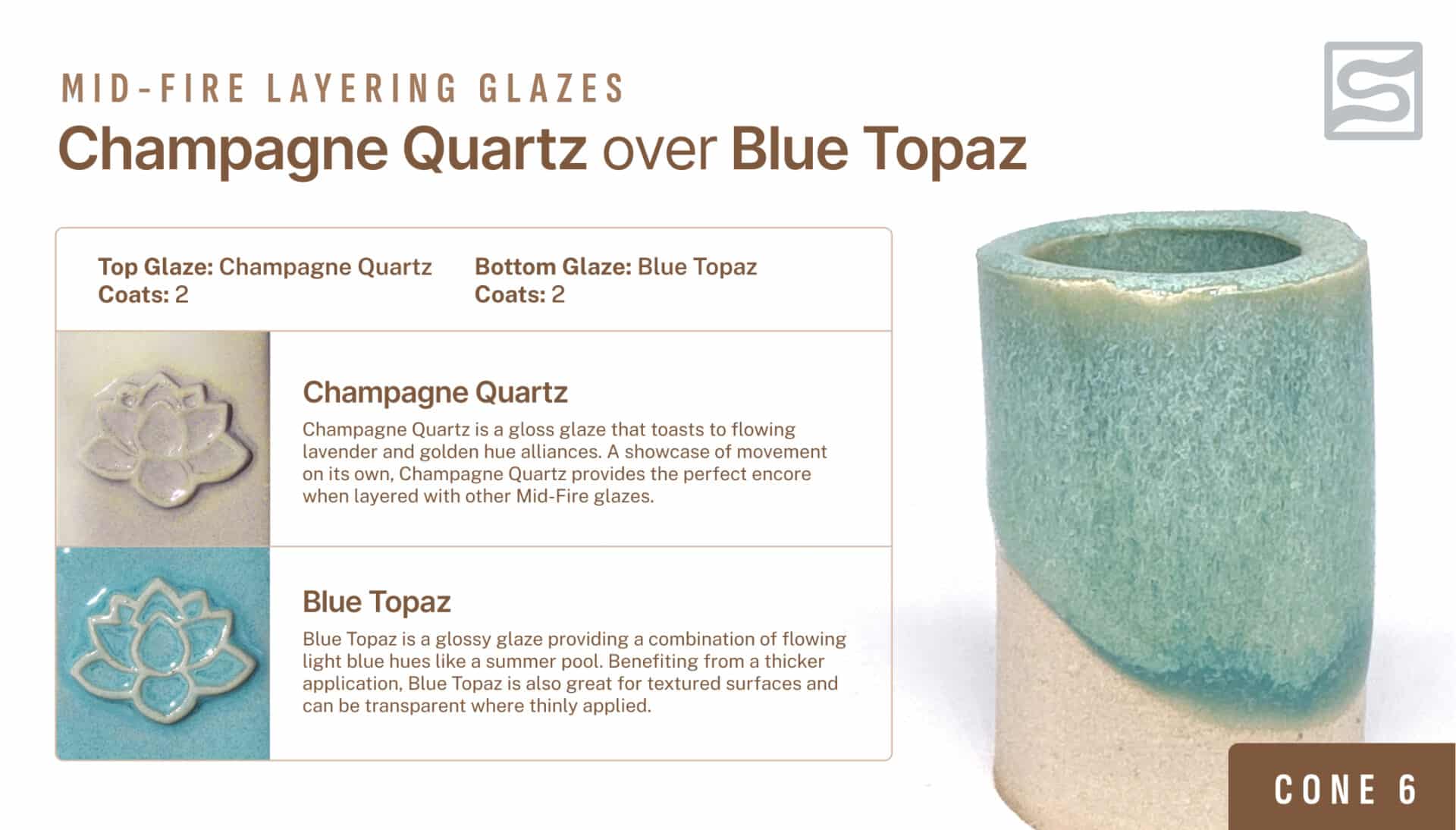 Speedball Mid-Fire - 002119 Champagne Quartz - Pint | Clay King