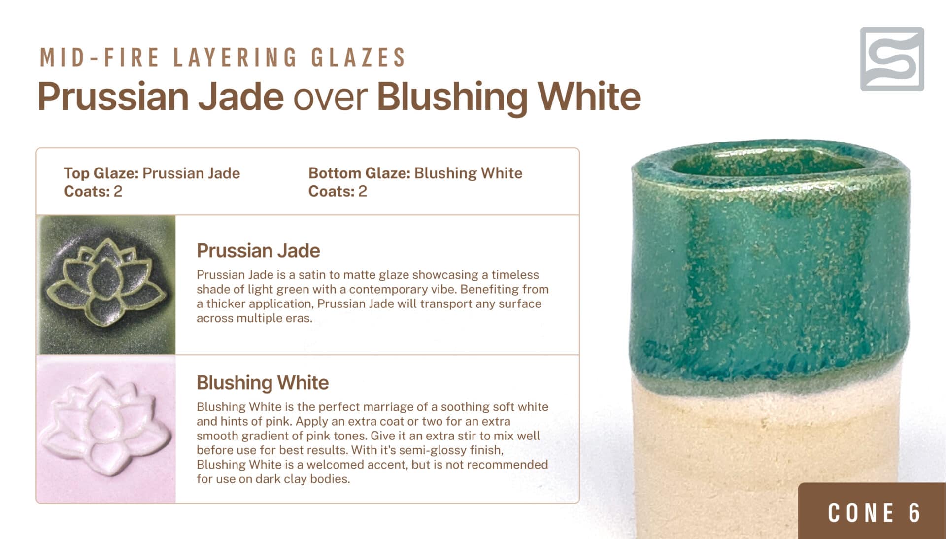 Speedball Mid-Fire - 002121 Prussian Jade - Pint | Clay King