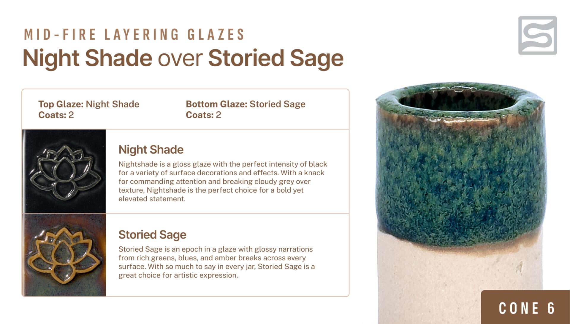 Speedball Mid-Fire - 002126 Nightshade - Pint | Clay King