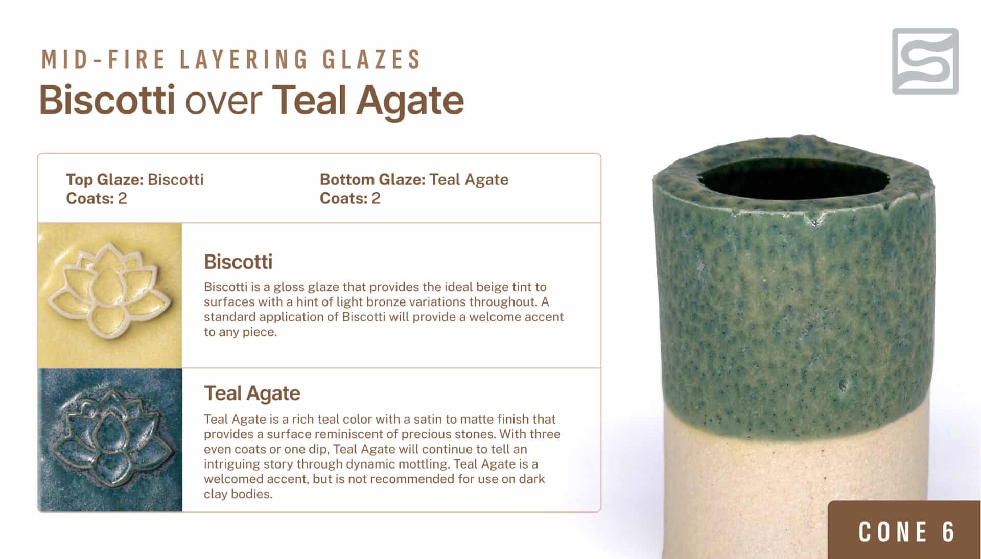 Speedball Mid-Fire - 002127 Biscotti - Pint | Clay King