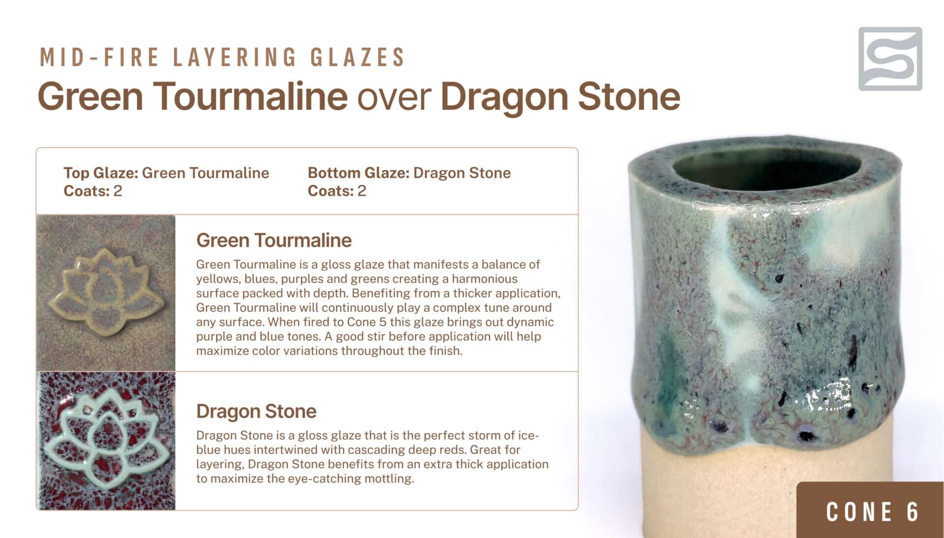 Speedball Mid-Fire - 002128 Green Tourmaline - Pint | Clay King