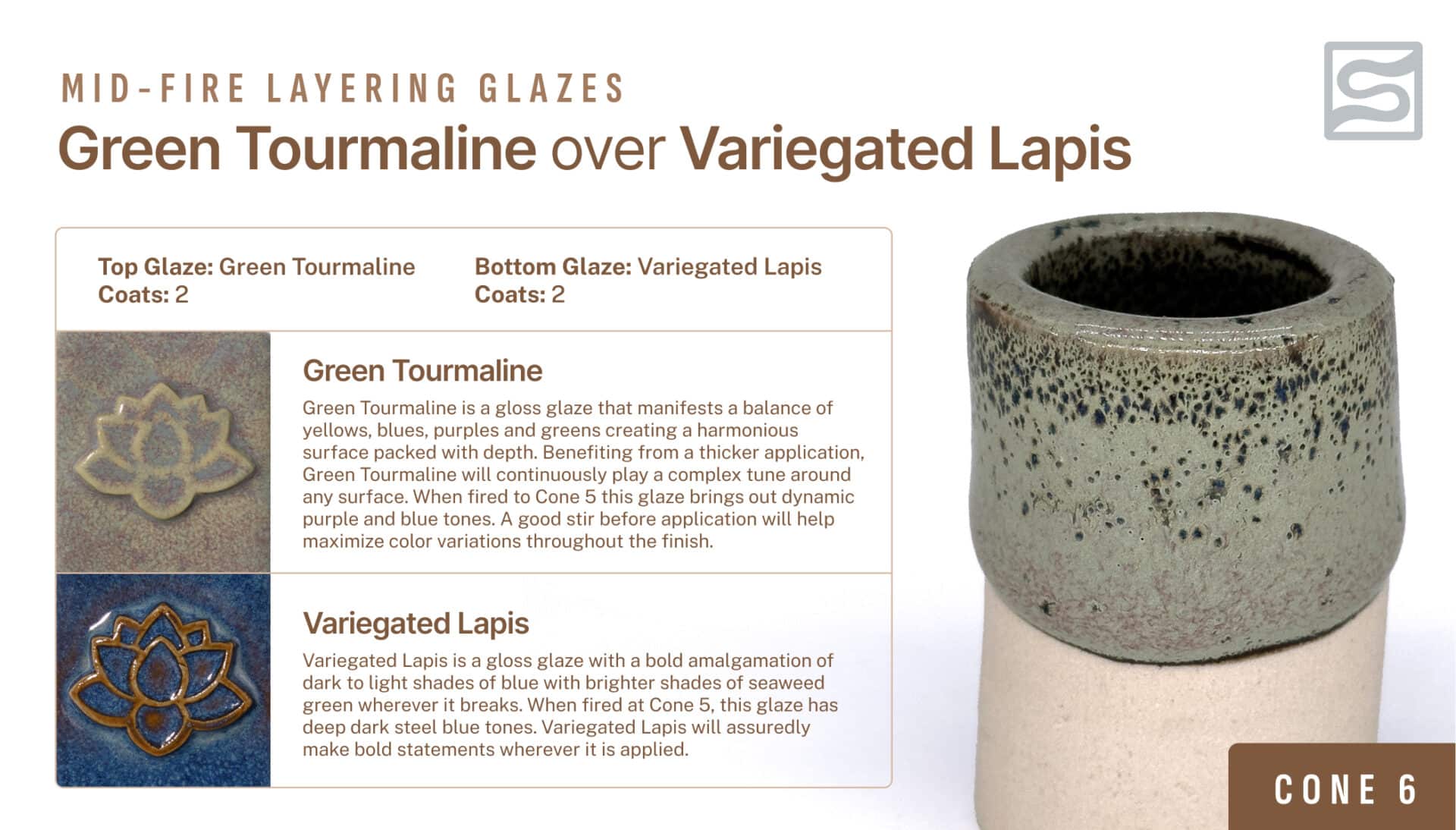 Speedball Mid-Fire - 002128 Green Tourmaline - Pint | Clay King