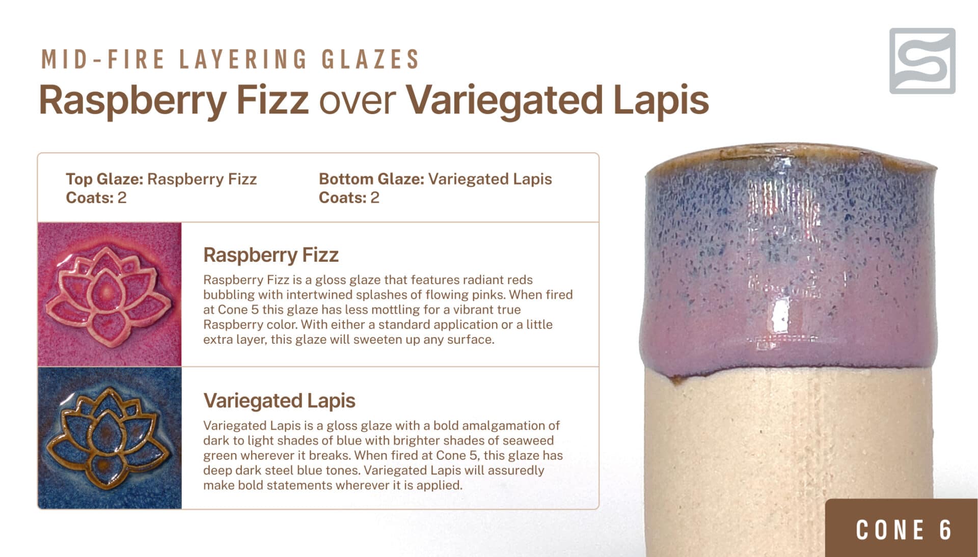 Speedball Mid-Fire - 002130 Raspberry Fizz - Pint | Clay King