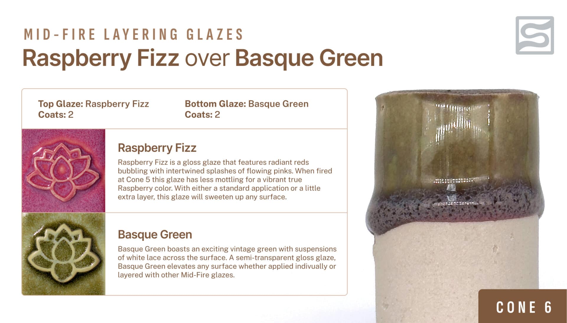 Speedball Mid-Fire - 002130 Raspberry Fizz - Pint | Clay King