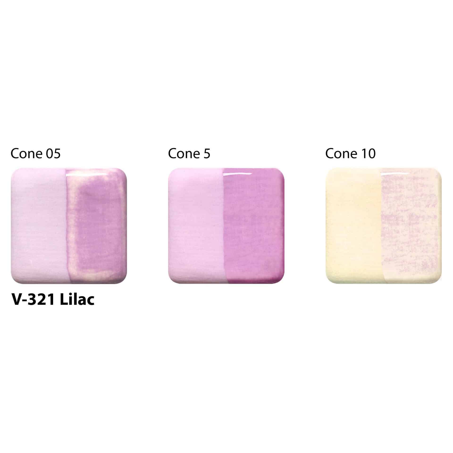 Amaco Velvet Underglaze - V-321 Lilac - Image 2