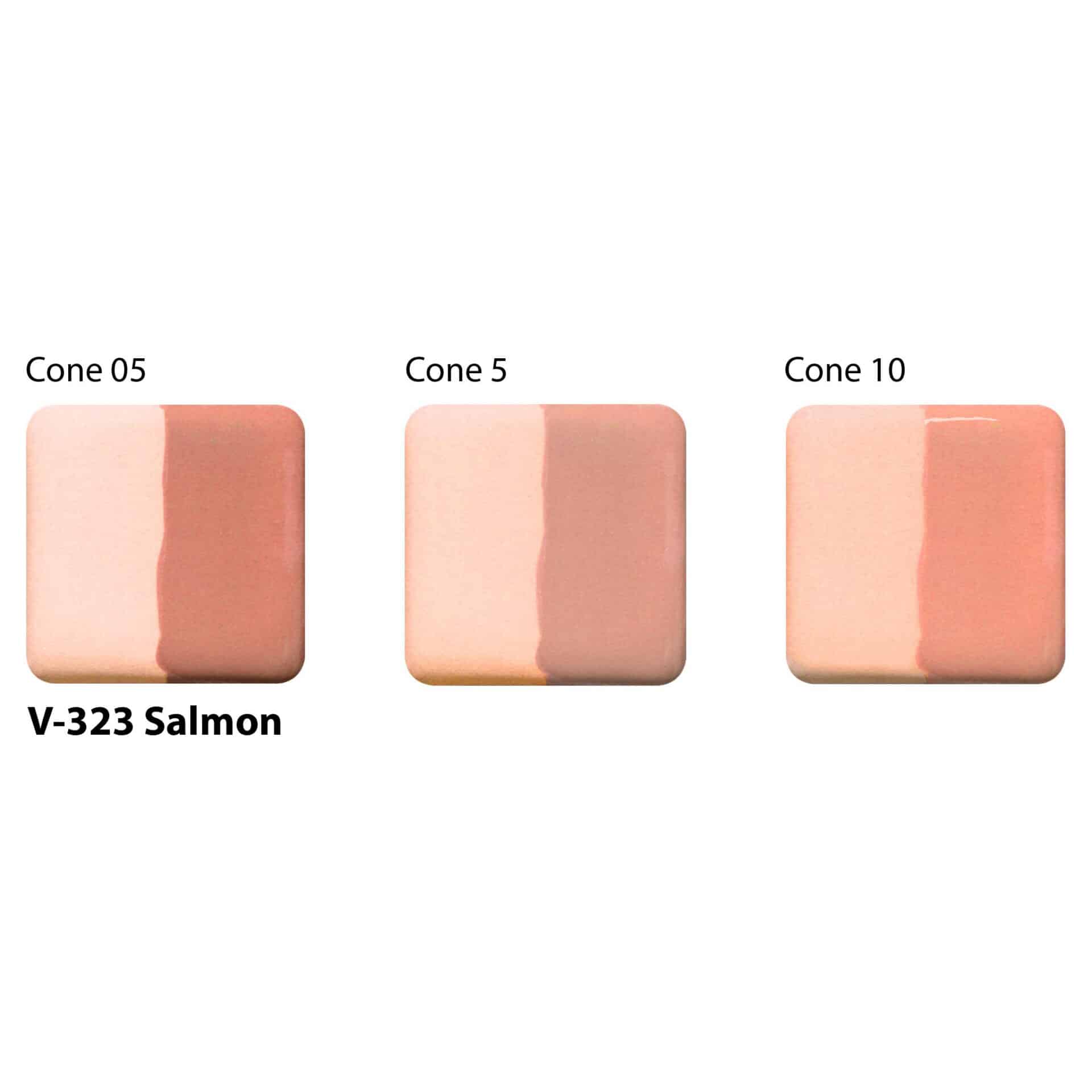 Amaco Velvet Underglaze - V-323 Salmon - Image 2