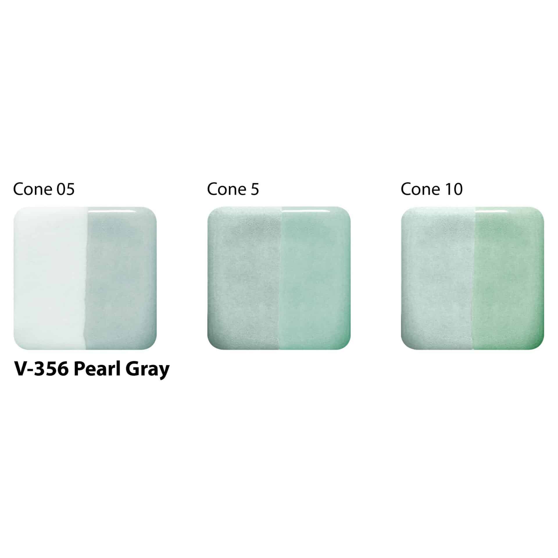 Amaco Velvet Underglaze - V-356 Pearl Gray - Image 2