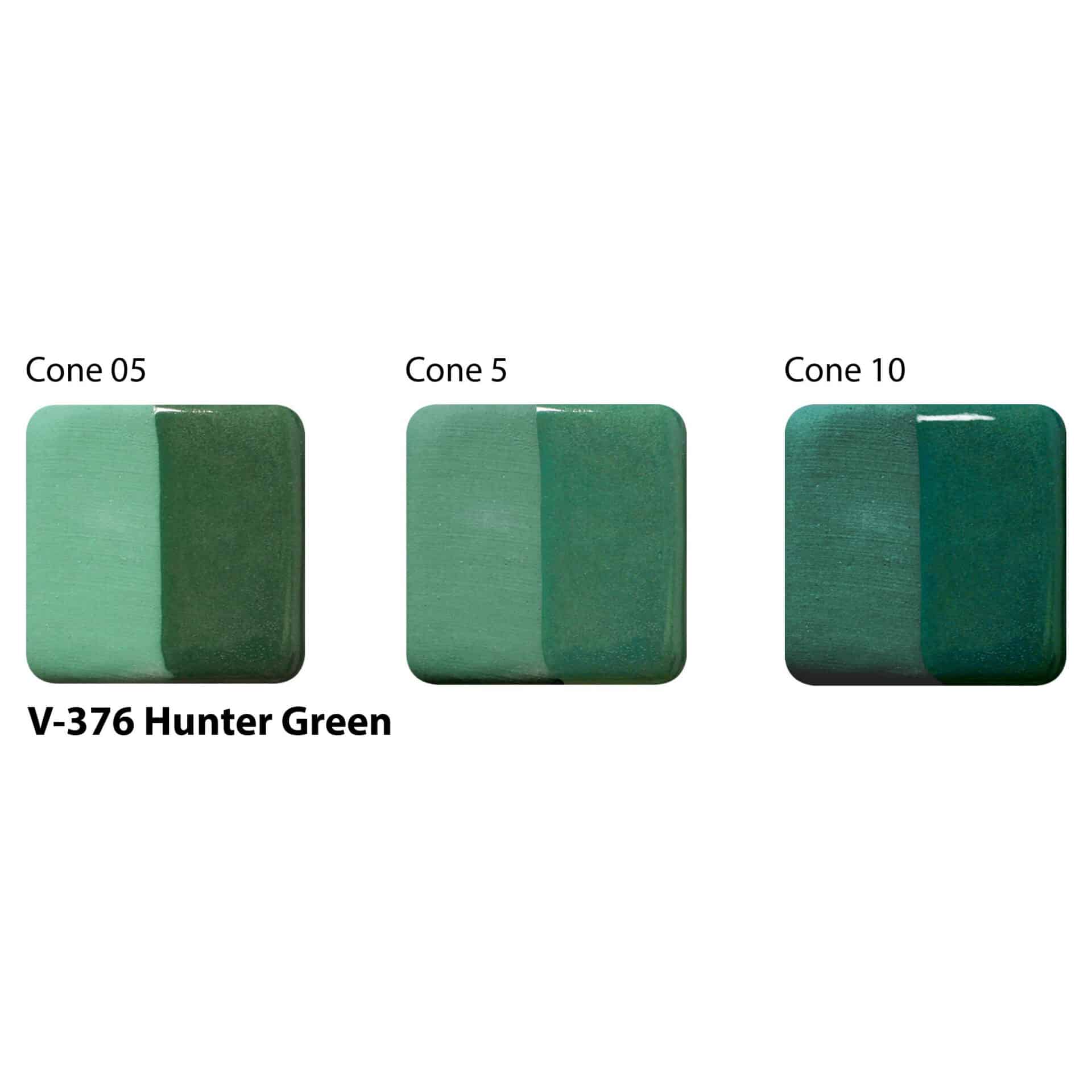 Amaco Velvet Underglaze - V-376 Hunter Green - Image 2