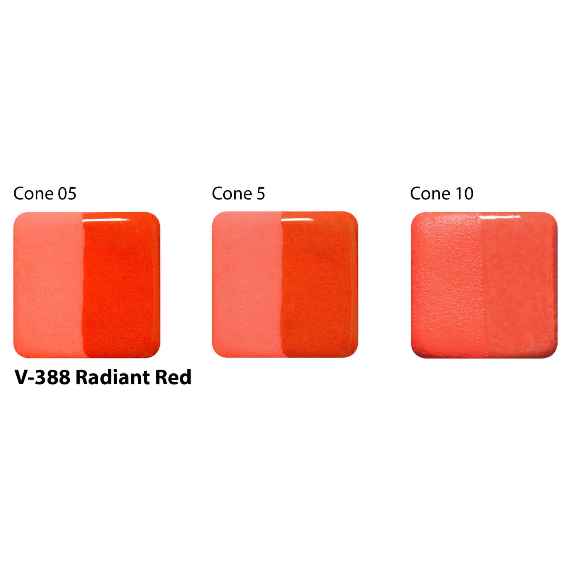 Amaco Velvet Underglaze - V-388 Radiant Red - Image 2