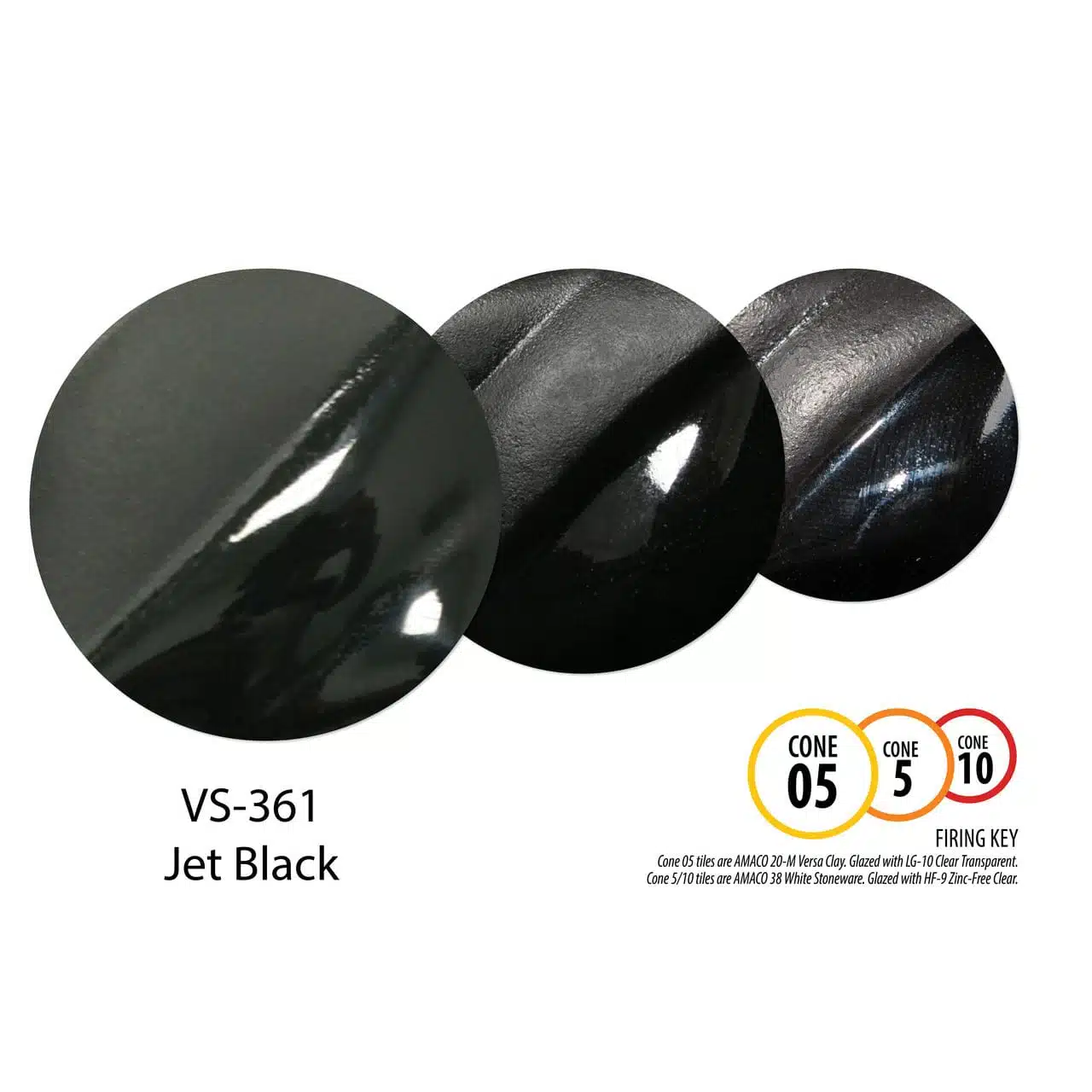 Amaco Velvet Sprayz - VS361 Jet Black - 10 oz