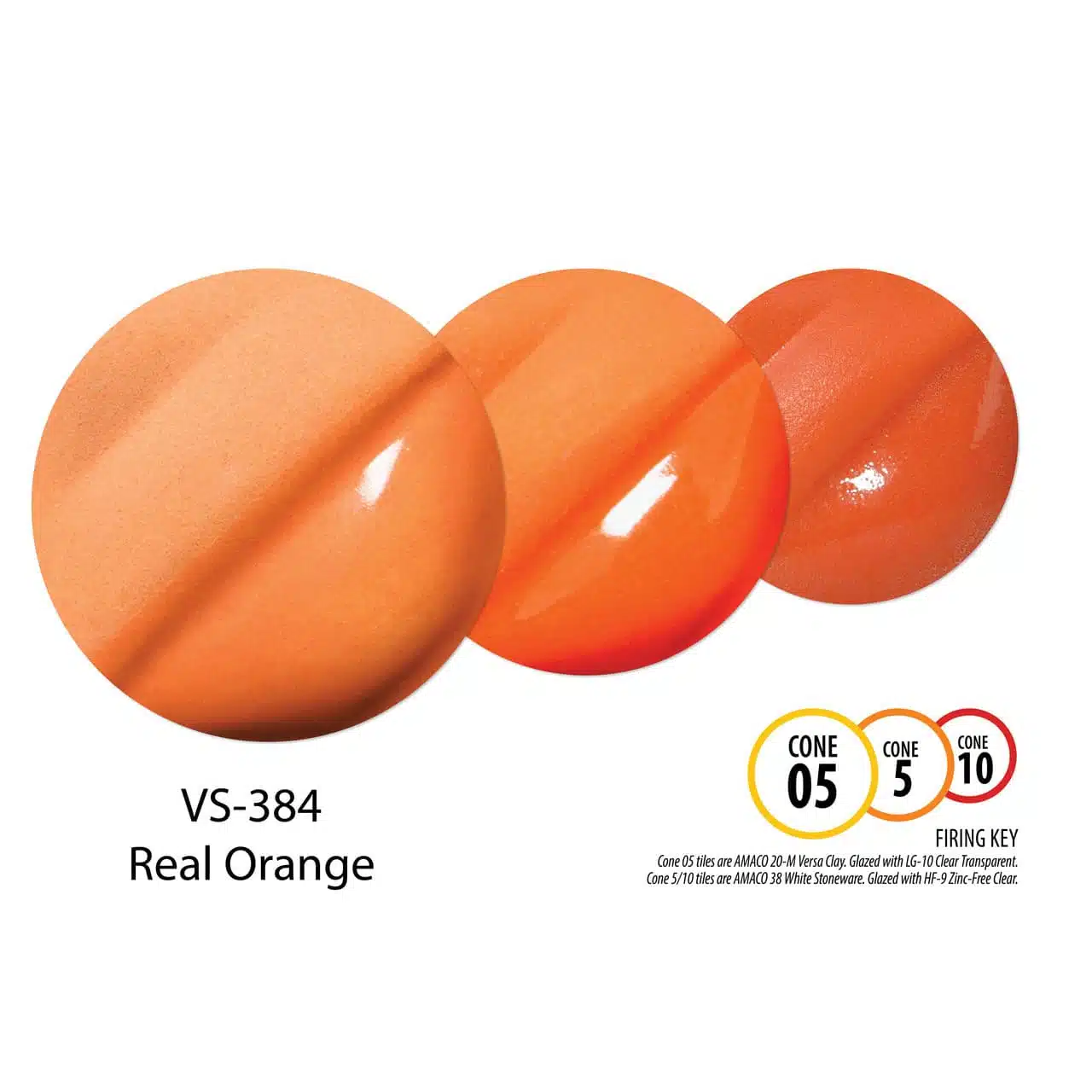 Amaco Velvet Sprayz - VS384 Real Orange - 10 oz