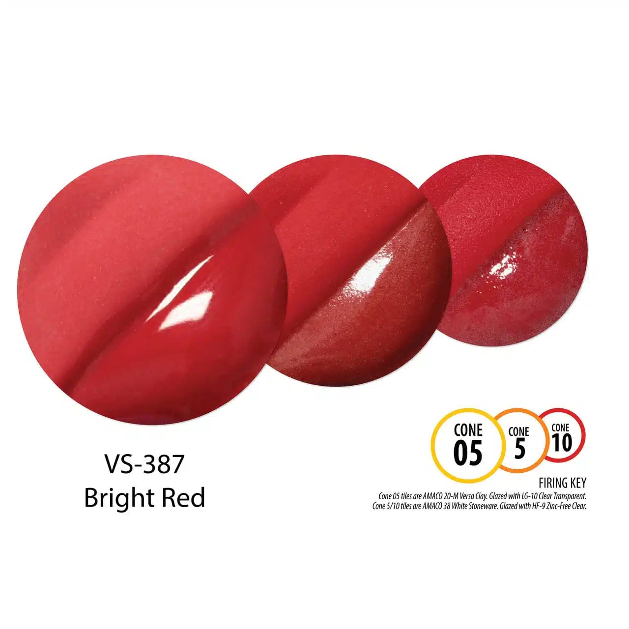 Amaco Velvet Sprayz - VS387 Bright Red - 10 oz