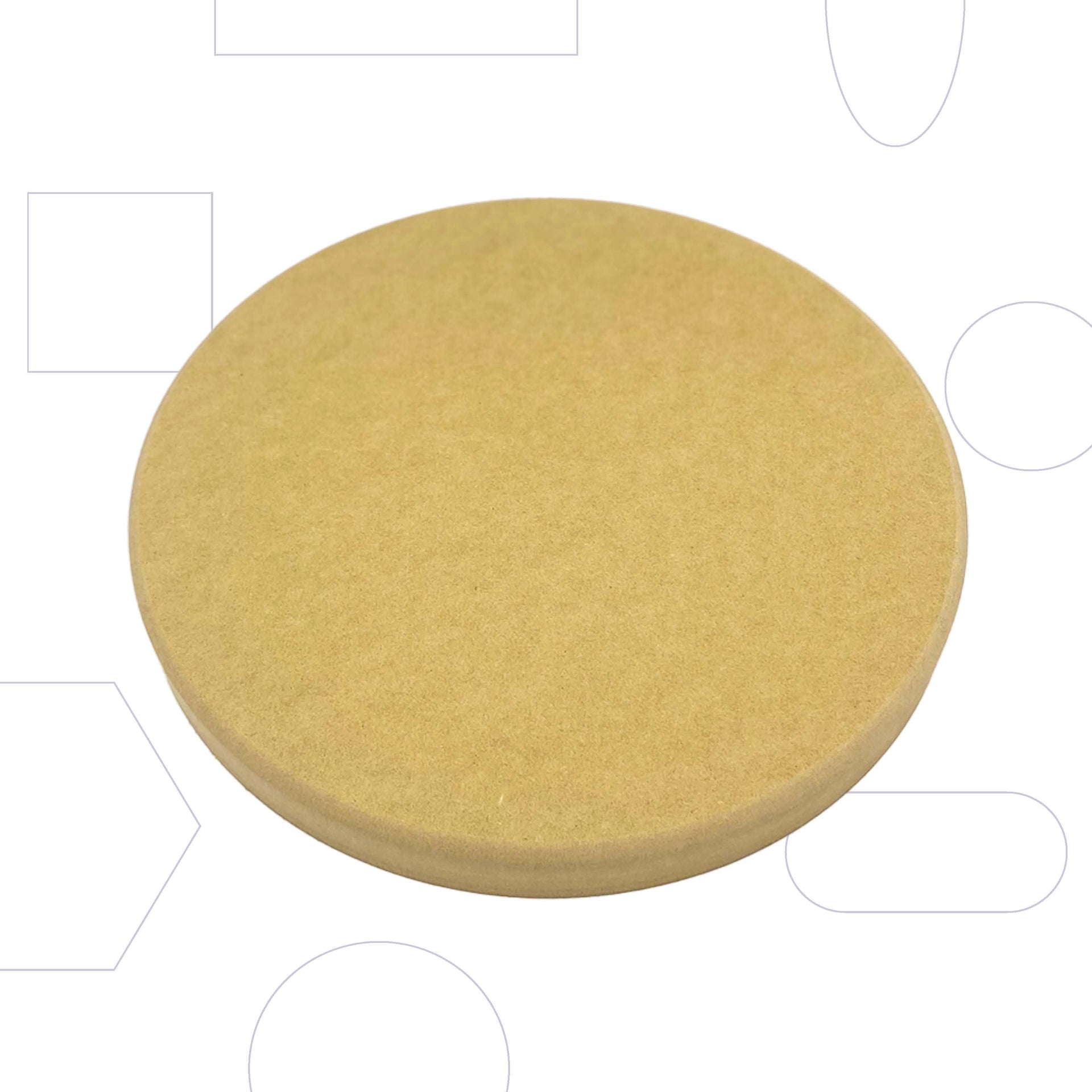 G.R. Pottery Forms - Wallie Round - 10"