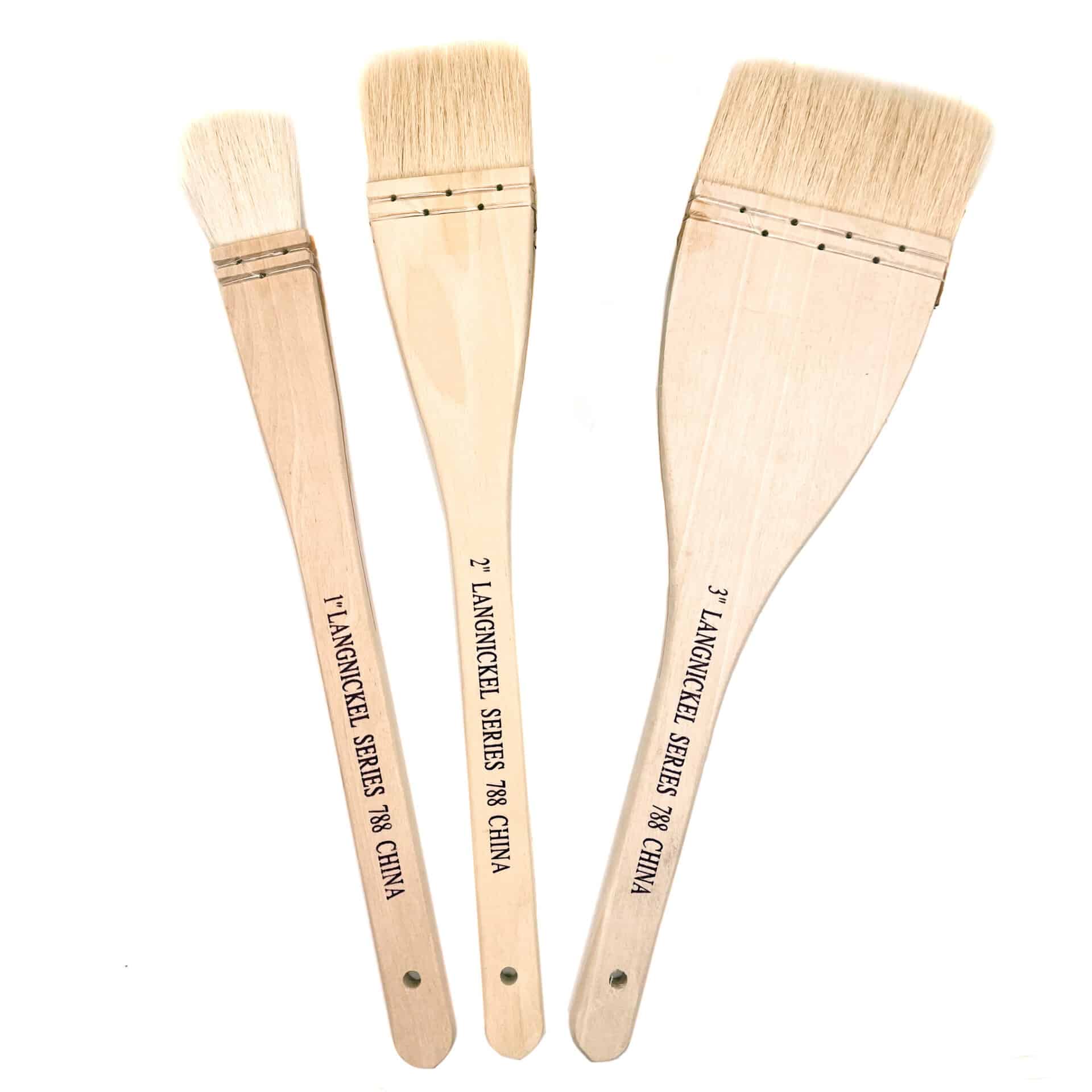 Hake 3 Piece Brush Set