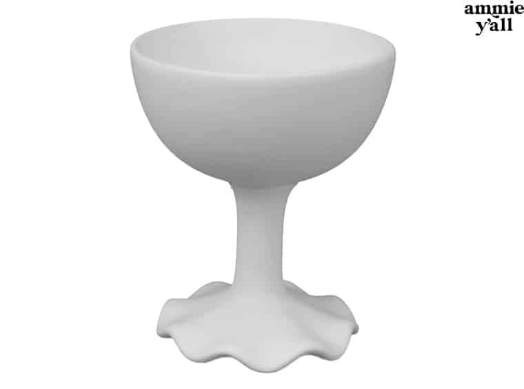 Wholesale Bisqueware - AY-2662 Elaine Coupe Glass