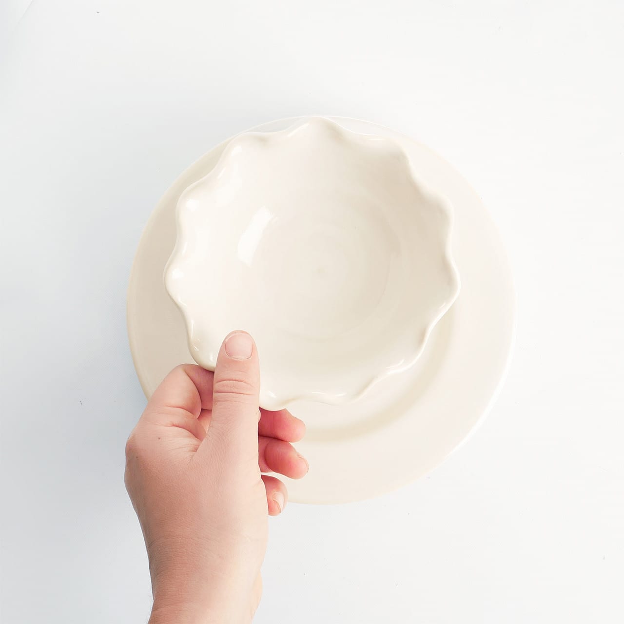 Amaco Dipping & Layering - DL-11 Enamel White - Dry - Image 2