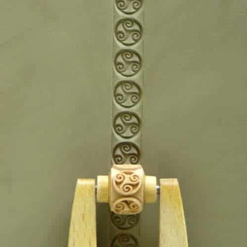 MKM-MRL-027 Mini Roller 1cm - Tri-Spiral