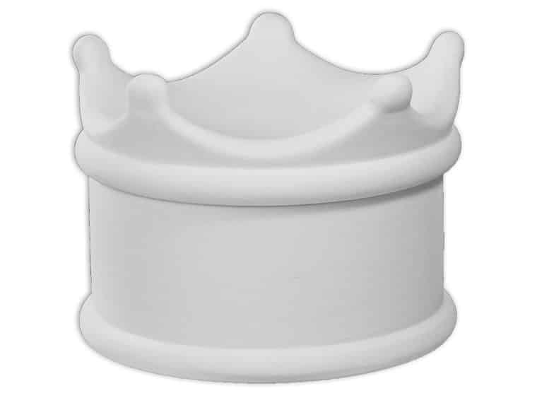 Wholesale Bisqueware - 1341 Crown Box