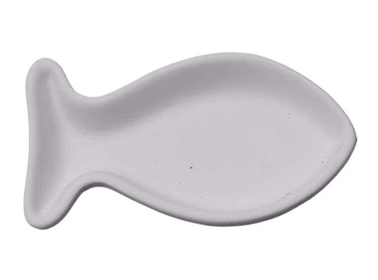 Wholesale Bisqueware - 675 Lil' Fish Pet Bowl