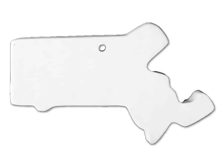 Wholesale Bisqueware - OCC-22-MA Massachusetts State Ornament