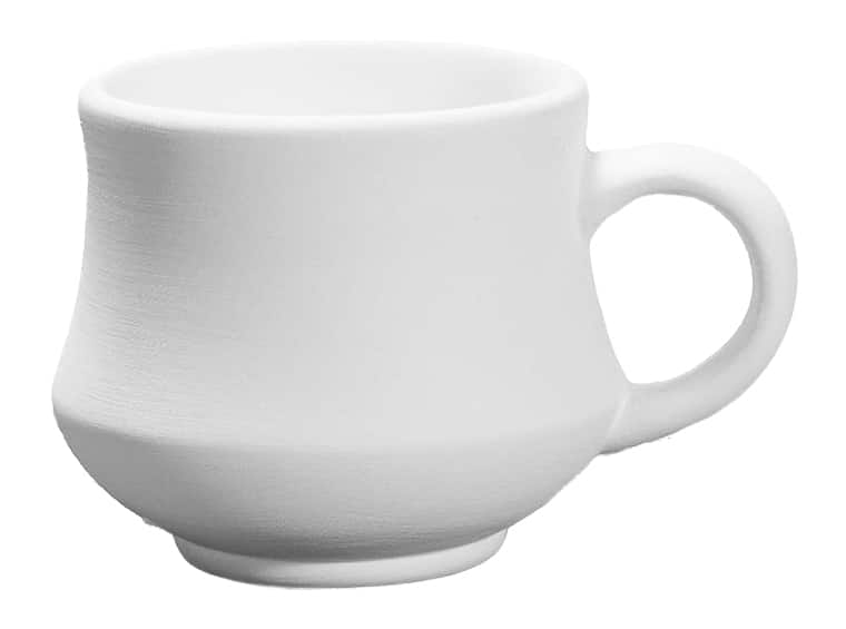 Wholesale Bisqueware - SB134 Stoneware Hippy Mug