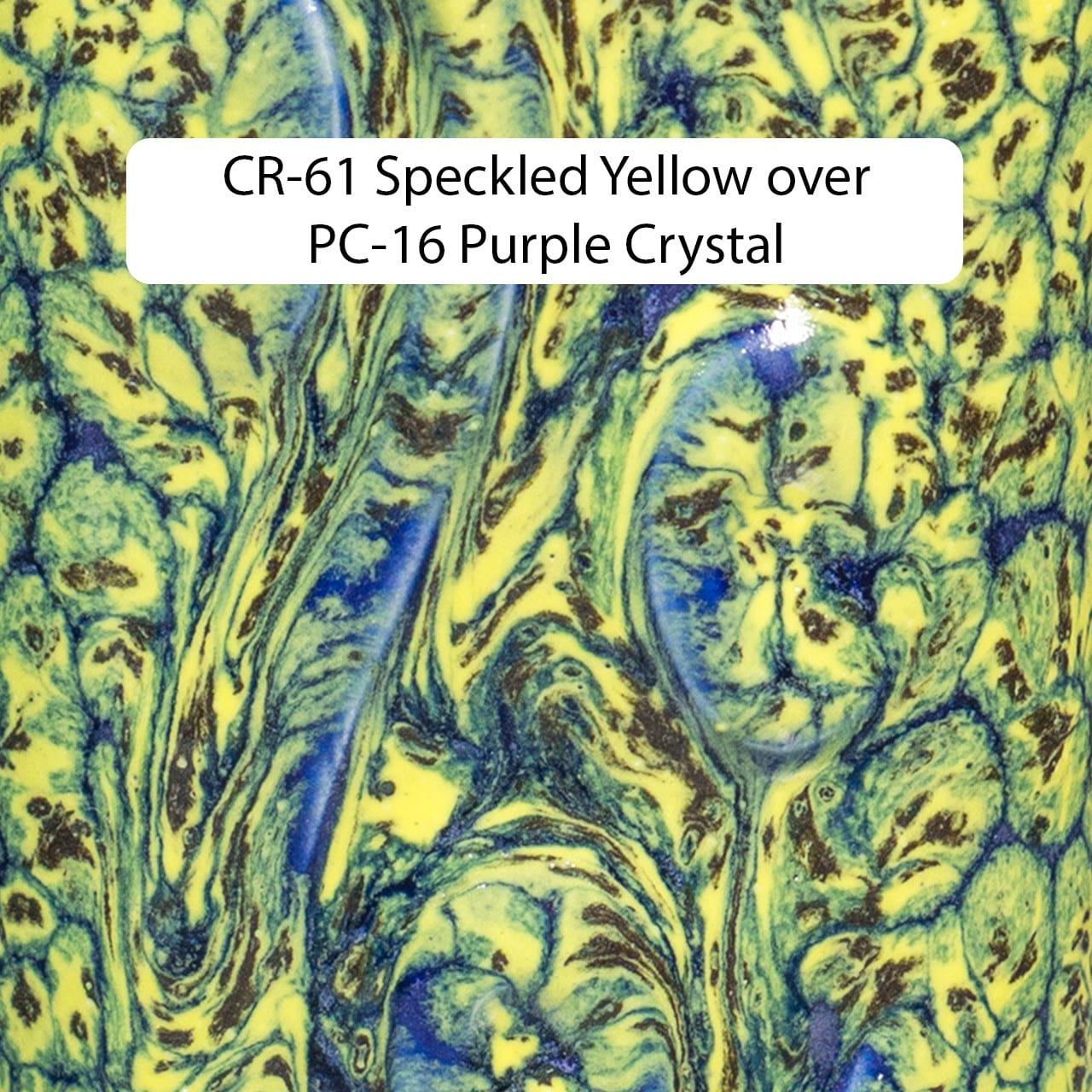 Amaco Crawls - CR-61 Speckled Yellow - Pint - Image 4