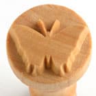 MKM SCM-028 Medium Round Stamp - Butterfly