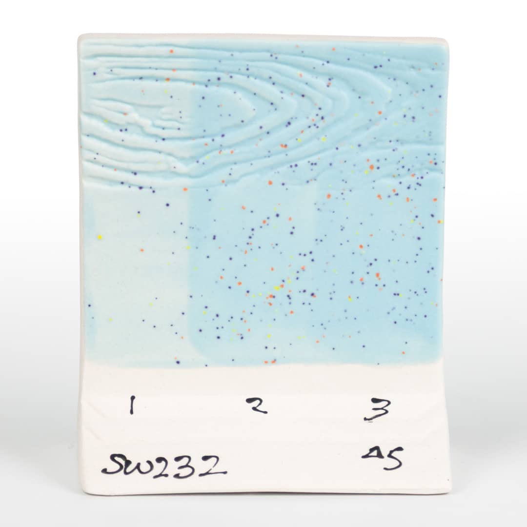 Mayco Stoneware - SW-232 Baby Blue Speck - Pint - Image 3