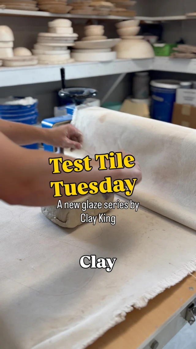 To celebrate our integration with @glazeshare we are starting a new weekly series where we pick the top searched and bought glazes on Glaze Share and Clay King’s website and layering different options to show potters the possibilities before they place an order. 

This series is brand agnostic- so there’s no rules saying we can’t layer Coyote with Laguna, Amaco with Mayco, or Speedball with Soectrum- it’s all fair game. 

And If you didn’t know, Glazes Share community posts will now populate on glazes product pages on Clay King- that way you get a better idea of real studio results right where you are shopping. Not only that but Glazes Share community posts will now link to  available glazes so you can try out your favorite glazes combos right away! 

Which glazes do you want us to try first? Let us know in the comments! 

#testtiletuesday #clayking #glaze #cone6 #glazeshare