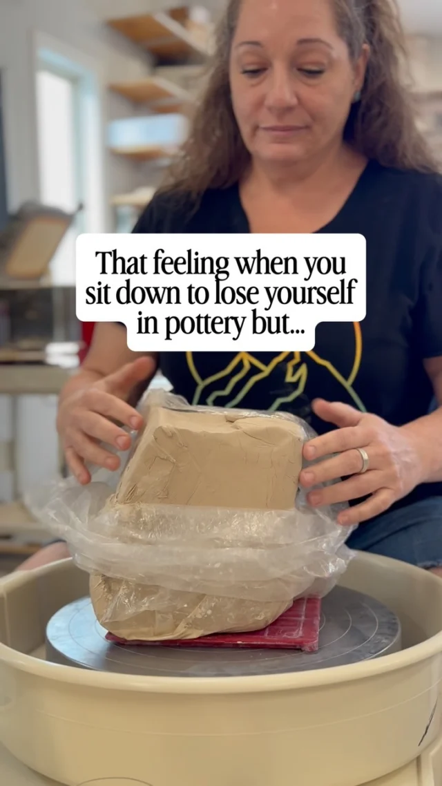 Hard Clay? No time to recycle? 
Clay King keeps fresh clay on hand at all times so you don’t have to worry. Our fast shipping times ensure it will get to you faster than it takes to rehydrate anyways. 

#pottersofinstagram #pottery #clay #ceramics